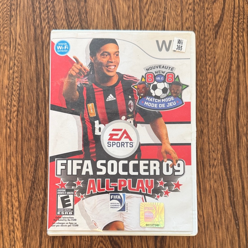 UNTESTED - FIFA Soccer 09 All-Play for Wii